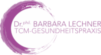 Das Tao, das den unendlichen Wandel zwischen Yin und Yang bedeutet, zeigt sich im Logo von Bärbl Lechner, Heilmassage und TCM-Gesundheitspraxis